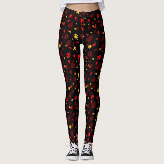 Kleurrijk lef leggings (Voorkant)