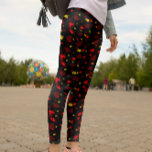 Kleurrijk lef leggings<br><div class="desc">Colorful Leaf-Leggings</div>