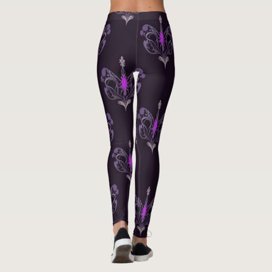 kleurrijk leggings (Achterkant)