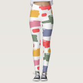 kleurrijk leggings (Voorkant)