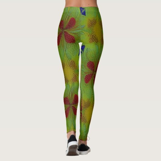 kleurrijk leggings (Achterkant)