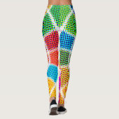 kleurrijk leggings (Achterkant)