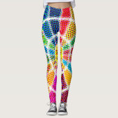 kleurrijk leggings (Voorkant)
