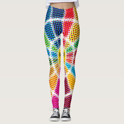 kleurrijk leggings (Voorkant)