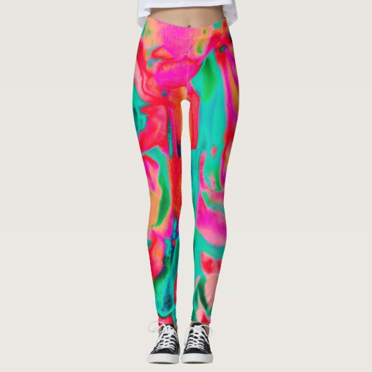 kleurrijk leggings (Voorkant)