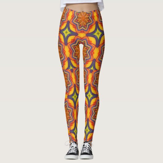 kleurrijk leggings (Voorkant)