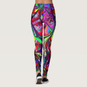 kleurrijk leggings (Achterkant)
