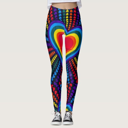 kleurrijk leggings (Voorkant)