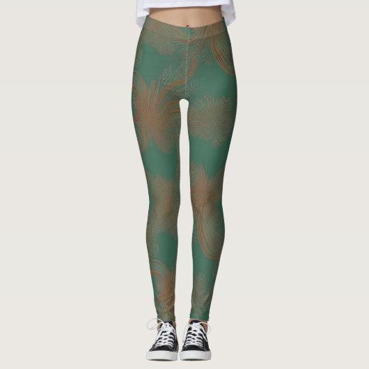 kleurrijk leggings (Voorkant)