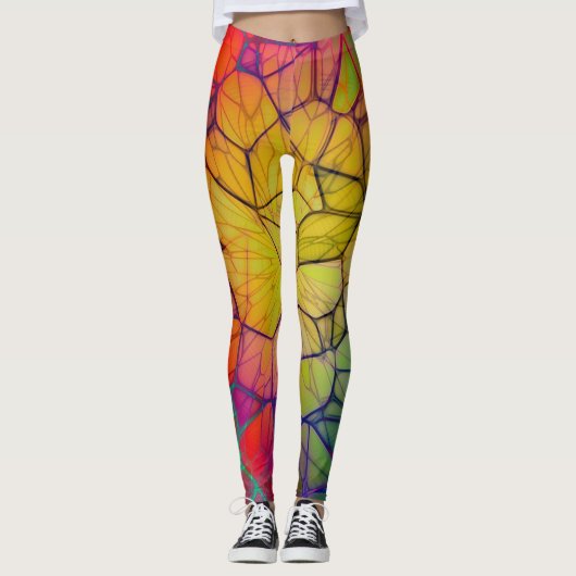 Kleurrijk Leggings (Voorkant)