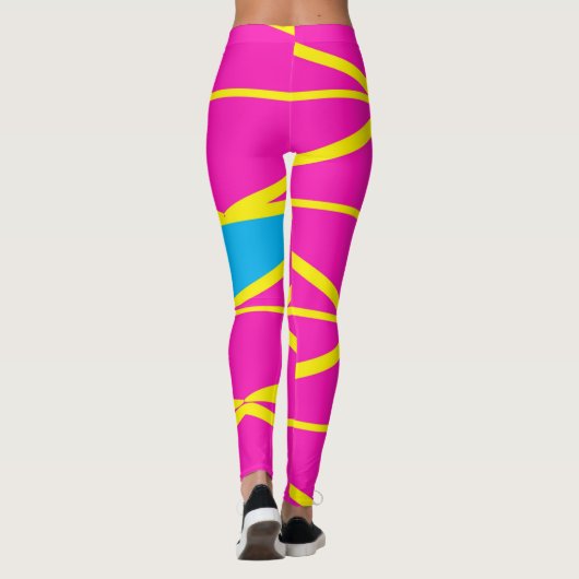 kleurrijk leggings (Achterkant)