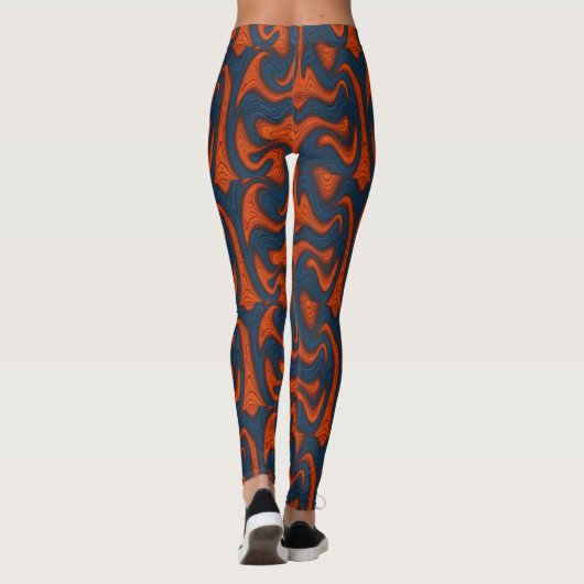 kleurrijk leggings (Achterkant)