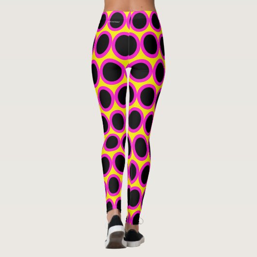kleurrijk leggings (Achterkant)