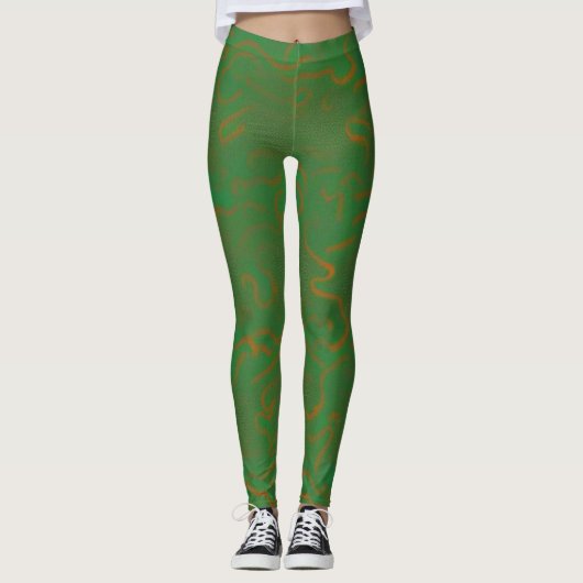 kleurrijk leggings (Voorkant)