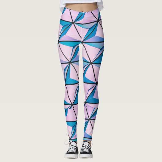 kleurrijk leggings (Voorkant)