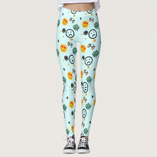 kleurrijk leggings (Voorkant)