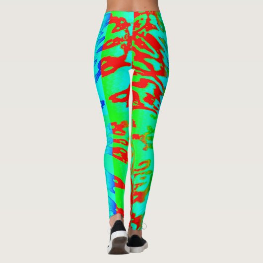 Kleurrijk Leggings (Achterkant)