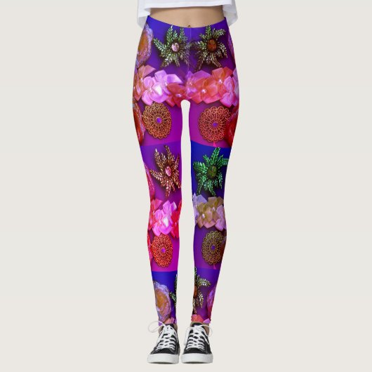 kleurrijk leggings (Voorkant)
