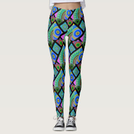 kleurrijk leggings