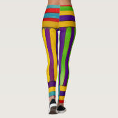 kleurrijk leggings (Achterkant)