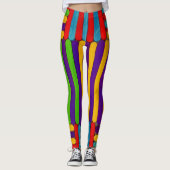 kleurrijk leggings (Voorkant)