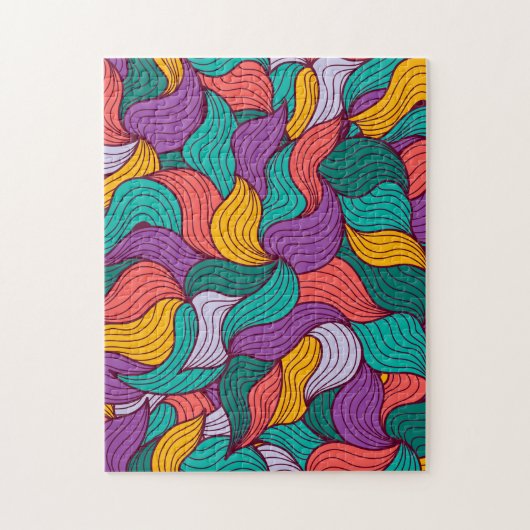 Kleurrijk Legpuzzel (Verticaal)