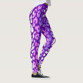 Kleurrijk Leopard huidpatroon Leggings (Rechts)
