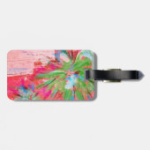 Kleurrijk leuk Bagagelabel (Achterkant horizontaal)