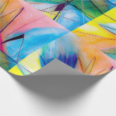 Kleurrijk leuk inpakpapier (Hoek)