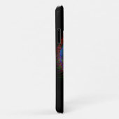 Kleurrijk leuk neon Graffiti mousserend hartontwer Case-Mate iPhone Case (Achterkant/rechts)