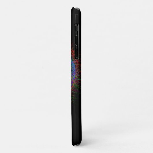 Kleurrijk leuk neon Graffiti mousserend hartontwer Case-Mate iPhone Case (Achterkant/links)