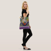 Kleurrijk leuk tas (Op model)