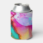 kleurrijk leven blikjeskoeler (Blikje Voorkant)