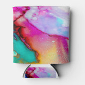 kleurrijk leven blikjeskoeler (Voorkant)