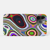 Kleurrijk levendig abstractiepatroon Case-Mate iPhone case (Achterkant (horizontaal))