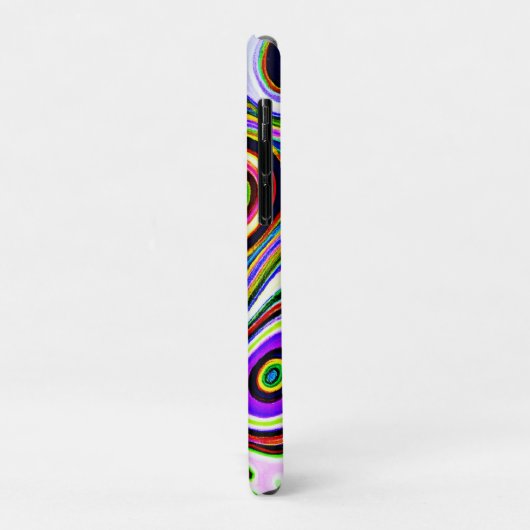 Kleurrijk levendig abstractiepatroon Case-Mate iPhone case (Achterkant/links)