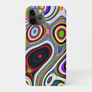 Kleurrijk levendig abstractiepatroon Case-Mate iPhone case
