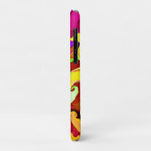 Kleurrijk levendig abstractiepatroon Case-Mate iPhone case (Achterkant/links)