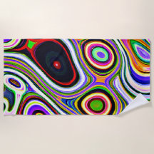 Kleurrijk levendig abstractiepatroon