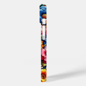 Kleurrijk levendig bloemensymfoniepatroon Case-Mate iPhone case (Achterkant / Links)