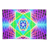 Kleurrijk levendig patroon kussensloop (Voorkant)