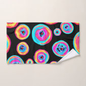 Kleurrijk levendig patroonontwerp bad handdoek (Handdoek)