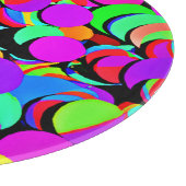 Kleurrijk levendig revival patroon snijplank (Hoek)