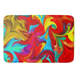 Kleurrijk Levensecht Abstract Patroon Badmat