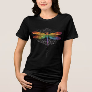Kleurrijk Libelle Esthetisch Grafisch T-Shirt