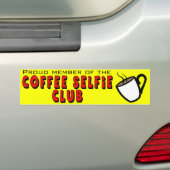 Kleurrijk lid bumpersticker (Op auto)