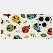 Kleurrijk Lieveheersbeestje Patroon iPhone/iPad Ho Case-Mate iPhone Case (Achterkant (horizontaal))