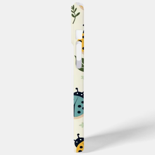 Kleurrijk Lieveheersbeestje Patroon iPhone/iPad Ho Case-Mate iPhone Case (Achterkant / Links)