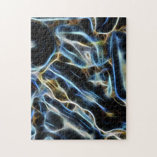 Kleurrijk Lijn Kunstzinnig Patroon Legpuzzel (Verticaal)