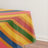Kleurrijk lijnpatroon tafelkleed (Voorbeeld)